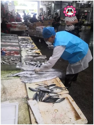 廣東海鮮水產批發市場新冠病毒檢測結果公布 全部陰性，市場信心提振